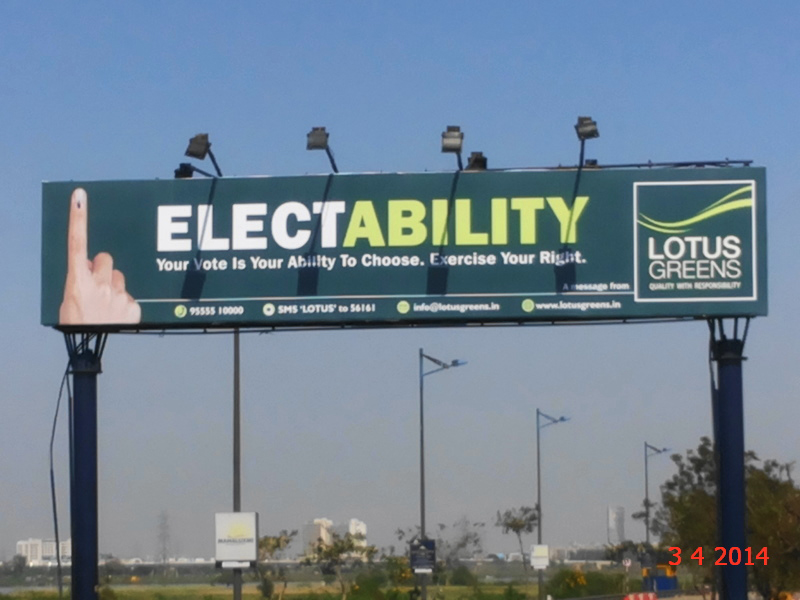 Lotus Greens Launches Electability Campaign_DND1